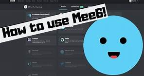 How To Use Mee6 Discord Bot! Top 3 Best Commands!