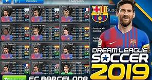 Plantilla Del FC Barcelona Para Dream League Soccer 2021-2022 (DLS 19)
