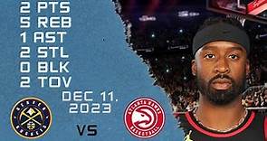 Wesley Matthews player Highlights HAWKS vs NUGGETS NBA Regular season game 11-12-2023