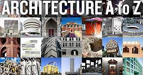 Architecture A to Z [Guide to Popular Concepts]