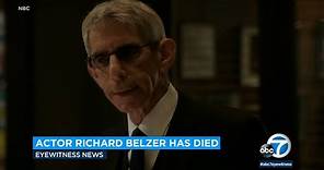 Longtime 'Law & Order: SVU' actor Richard Belzer dies at 78