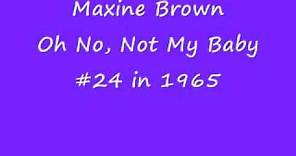 Maxine Brown - OH NO, NOT MY BABY