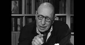 A Conversation with Igor Stravinsky, 1957