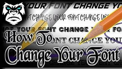 HOW TO CHANGE YOUR FONT IN BLACK DESERT ONLINE | PC ONLY | How to / Guide / Tutorial