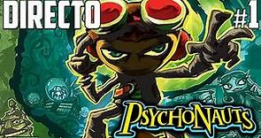 Psychonauts - Directo #1 Español - Reviviendo un Clasico - Humor y Acción - PC Gameplay