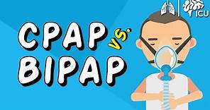 CPAP vs BiPAP - Non-Invasive Ventilation EXPLAINED