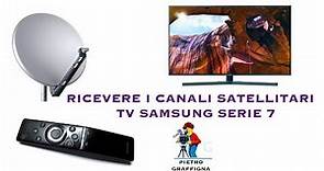 COME RICEVERE I CANALI SATELLITARI TV SAMSUNG