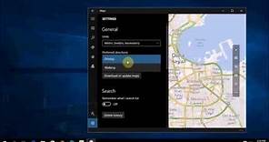 Microsoft new features : How to use Windows 10 Maps