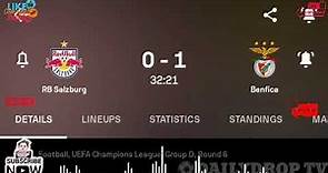 Angel Di Maria Amazing Goal, RB Salzburg vs Benfica