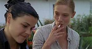 Sandra Borgmann smoking cigarette 🚬