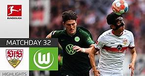 VfB Stuttgart - VfL Wolfsburg 1-1 | Highlights | Matchday 32 – Bundesliga 2021/22