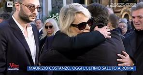 L'ultimo saluto a Maurizio Costanzo - La Vita in Diretta 27/02/2023