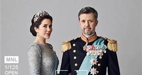 😏 Los NO NUEVOS retratos oficiales de los reyes de Dinamarca