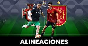 Alineación OFICIAL de España hoy contra Portugal en la UEFA Nations League