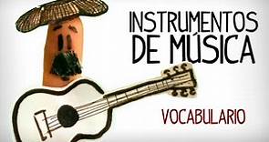 Musical instruments in Spanish, learn Spanish vocabulary