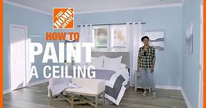 How to Paint a Ceiling | The Home Depot
