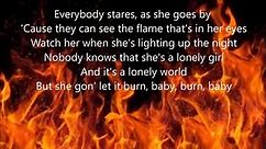 This girl is on fire lyrics