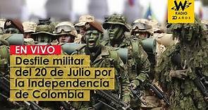 En vivo: Desfile militar del 20 de Julio por la Independencia de Colombia