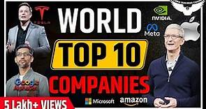 Top 10 Companies In The World | Which Is The Largest Company In The world ? Rahul Malodia