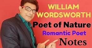 Wordsworth as a Poet of Nature || Wordsworth as a Romantic Poet || Romanticism in English Literature