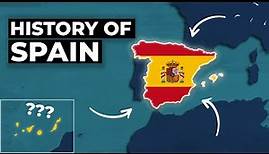 Full History of Spain Summarized On Animated Map