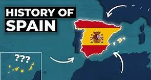 Full History of Spain Summarized On Animated Map