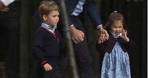 Duke of Cambridge returns with George & Charlotte