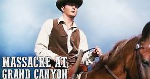 Massacre at Grand Canyon | SPAGHETTI WESTERN | James Mitchum | Cowboy | Free Westerns