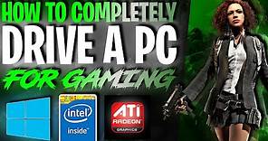 How to install all drivers for PC Gaming -Drivers for more Performance and FPS 2021| 💯% Boost!