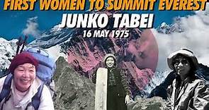 Junko Tabei / Story of 1st Women Everester /junko tabei bio #Everest / JUNKO TABEI #mteverest