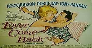 ASA 🎥📽🎬 Lover Come Back (1961)a film directed by Delbert Mann with Rock Hudson, Doris Day, Tony Randall, Edie Adams