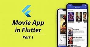 Flutter Movie App Design Tutorial | Part 1 | Flutter UI Tutorial