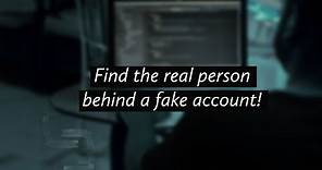 Find the Real Person behind a Fake Account || 2024