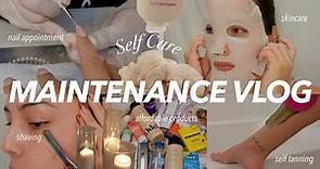 SELF CARE ROUTINE & BEAUTY MAINTENANCE: how to be confident, nails, body care, skincare, self tan