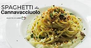SPAGHETTI CANNAVACCIUOLO : aglio olio cavolfiore e acciughe- RICETTE DI GABRI Kitchen Brasita