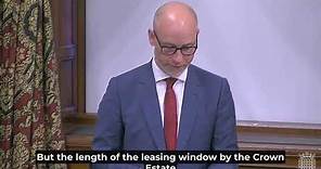 Stephen Kinnock speaks in a Westminster Hall debate on 'The contribution of ports to green energy'
