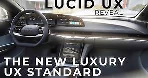 Lucid UX Reveal | The New Luxury User Experience Standard