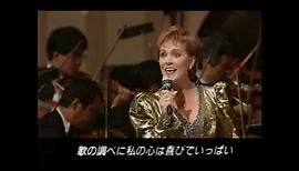 Julie Andrews sings The Sound Of Music(first song) at NHK 1993
