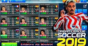 Plantilla del Atlético de Madrid para el dls 2022-2023(Dream league soccer 19)