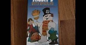 Frosty's Winter Wonderland 1992 VHS