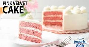 How to Make Pink Velvet Layer Cake