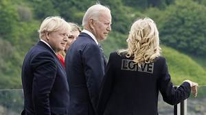 Jill Biden also has a message on a jacket. Will Europe get it?
