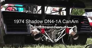 1974 Shadow DN4-1A CanAm : Cold Start