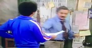 Ron Glass Smoking in the 70's on Barney Miller