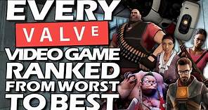 Every Valve Video Game Ranked From WORST To BEST