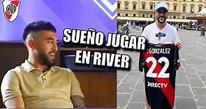 NICO GONZÁLEZ CONFIESA su SUEÑO de JUGAR en EL MÁS GRANDE "Quiero jugar en River"