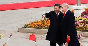 《习近平主席举行仪式欢迎美国总统特朗普访华特别节目》20171109 / Xi holds welcome ceremony for Trump | CCTV