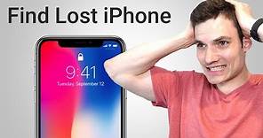 How to Find a Lost iPhone