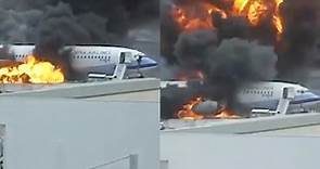 羽田機場JAL飛機起火｜驚人相似？2007年華航於日本機場起火事故