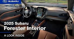 2025 Subaru Forester Interior | A Look Inside